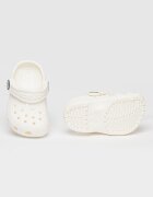 Crocs Крокс Classic с отворена пета и перфорации Бял