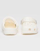 Crocs Крокс Classic с отворена пета и перфорации Бял
