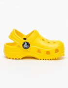 Crocs Крокс Classic с отворена пета и перфорации Жълт