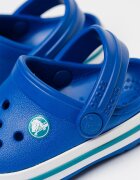 Crocs Крокс Crockband с отворена пета и равна платформа Кралско Синьо