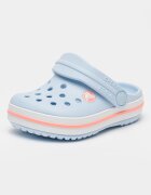 Crocs Крокс Crockband с отворена пета и равна платформа Светлосин