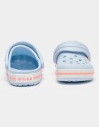 Crocs Крокс Crockband с отворена пета и равна платформа Светлосин