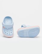 Crocs Крокс Crockband с отворена пета и равна платформа Светлосин
