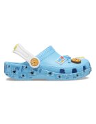 Crocs Крокс с каишка на петата и апликации Оранжев/Син