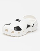 Crocs Крокс с контрасти Бял/Черен