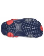 Crocs Крокс с отворена пета и перфорации Червен/Син