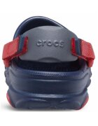 Crocs Крокс с отворена пета и перфорации Червен/Син