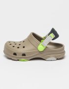 Crocs Крокс с отворена пета и перфорации Каки