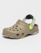 Crocs Крокс с отворена пета и перфорации Каки