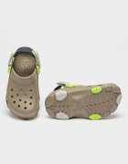 Crocs Крокс с отворена пета и перфорации Каки