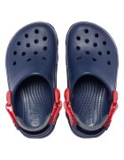 Crocs Крокс с отворена пета и перфорации Тъмносин