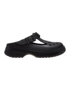 Crocs Крокс с релефно лого - Черен