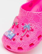 Crocs Крокс с тема Barbie Неоново розово/Сребрист