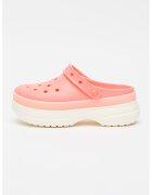 Crocs Полускосен крокс с отворена пета - Неоново розово