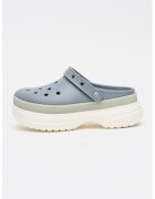 Crocs Полускосен крокс с отворена пета - Прашно синьо