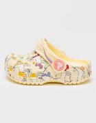Crocs Сабо с десен Бял/Жълт