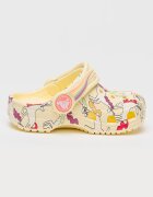 Crocs Сабо с десен Бял/Жълт