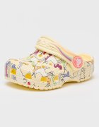 Crocs Сабо с десен Бял/Жълт