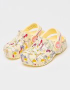 Crocs Сабо с десен Бял/Жълт