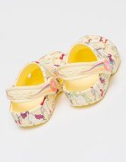 Crocs Сабо с десен Бял/Жълт