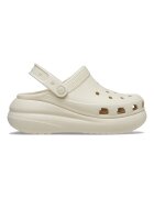 Crocs Скосен крокс Crush с каишка на петата Слонова кост