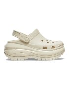 Crocs Скосено сабо Mega Crush - Крем