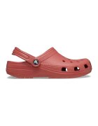 Crocs Унисекс крокс Classic с широк дизайн и отворена пета - Бледочервен