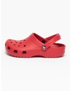 Crocs Унисекс крокс Classic с широк дизайн и отворена пета - Тъмночервен