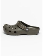 Crocs Унисекс крокс Classic с широк дизайн и отворена пета - Тъмнокафяв