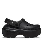 Crocs Унисекс полускосен крокс Stomp Черен