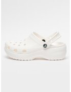 Crocs Унисекс сабо Classic с перфорации и свободен дизайн - Бял