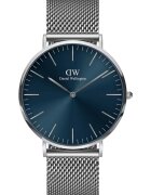 Daniel Wellington Мъжки часовник кварцов - неръждаема стомана - сив циферблат - 40mm