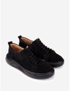 Dasha Suede Sneakers - Черен