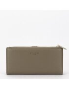 David Jones Портфейл таупе кафяв Paris DJ0086-1 07 18741 Сиво-кафяв