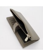 David Jones Портфейл таупе кафяв Paris DJ0086-1 07 18741 Сиво-кафяв