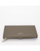 David Jones Портфейл таупе кафяв Paris DJ0086-1 07 18741 Сиво-кафяв
