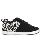 DC Shoes Дамски кецове - естествена кожа - бял/черен