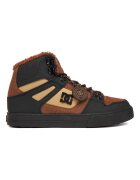 DC Shoes Мъжки кецове - естествена кожа - кафяво/черно