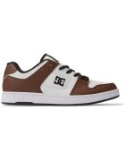 DC Shoes Мъжки спортни обувки Manteca 4 SN - кафяво/бяло - екологична кожа - удобни - за ежедневието