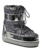 DeeZee Снежни ботуши - модерен дизайн - сребърни - синтетичен материал