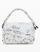DESIGUAL Чанта за рамо от еко кожа Бял