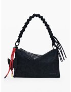 DESIGUAL Чанта за рамо от еко кожа с перфорации