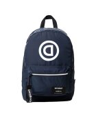 DESIGUAL Дамска градска раница колаборация Ecoalf - 2 отделения - гранат - 1250гр