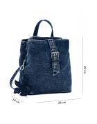 DESIGUAL Дамска раница серия Curio Denim Sumy Mini Синя