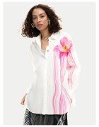DESIGUAL Дамска риза бяла Бял