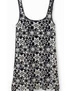 DESIGUAL Дамска рокля - 302487394 - Памук - Черна - Черен