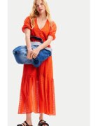 DESIGUAL Дамска рокля - 76695 - оранжева - памук