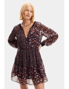 DESIGUAL Дамска рокля - 76718 - Черна - Полиестер