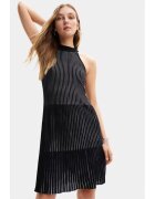 DESIGUAL Дамска рокля - 76749 - Черна - Вискоза