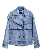 DESIGUAL Дамско дънково яке 25SWED57 - Памук -